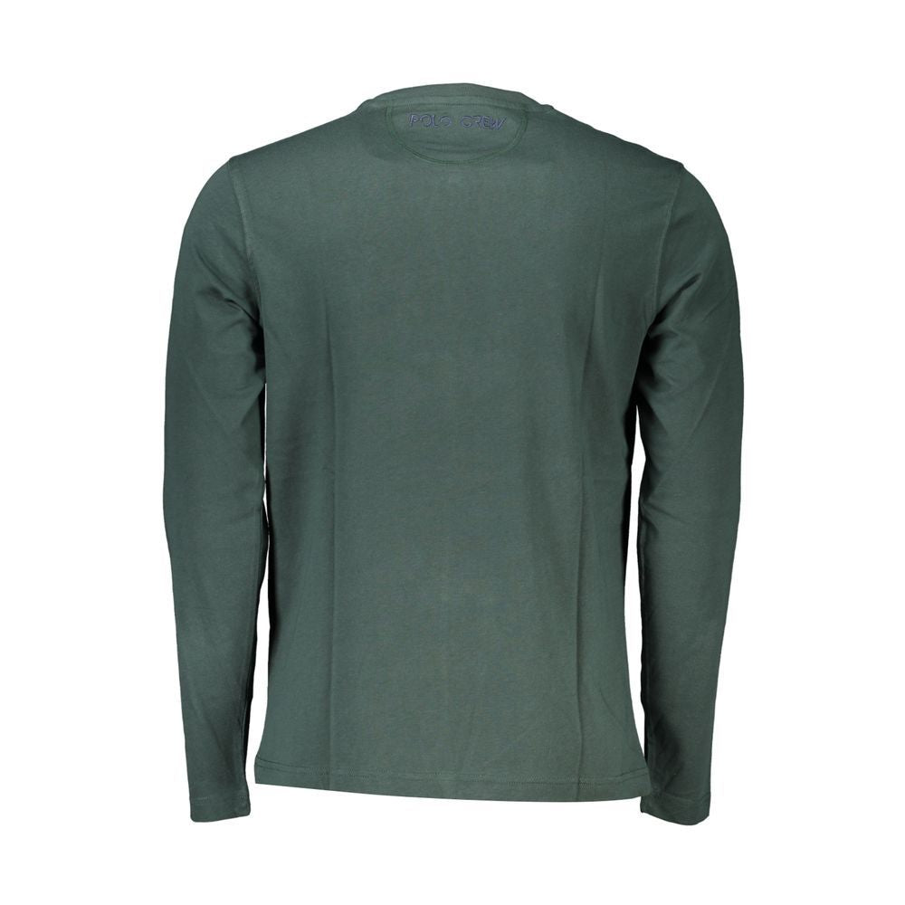 La Martina Green Cotton Sportswear