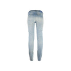 Jacob Cohen Blue Cotton Skinny Pants