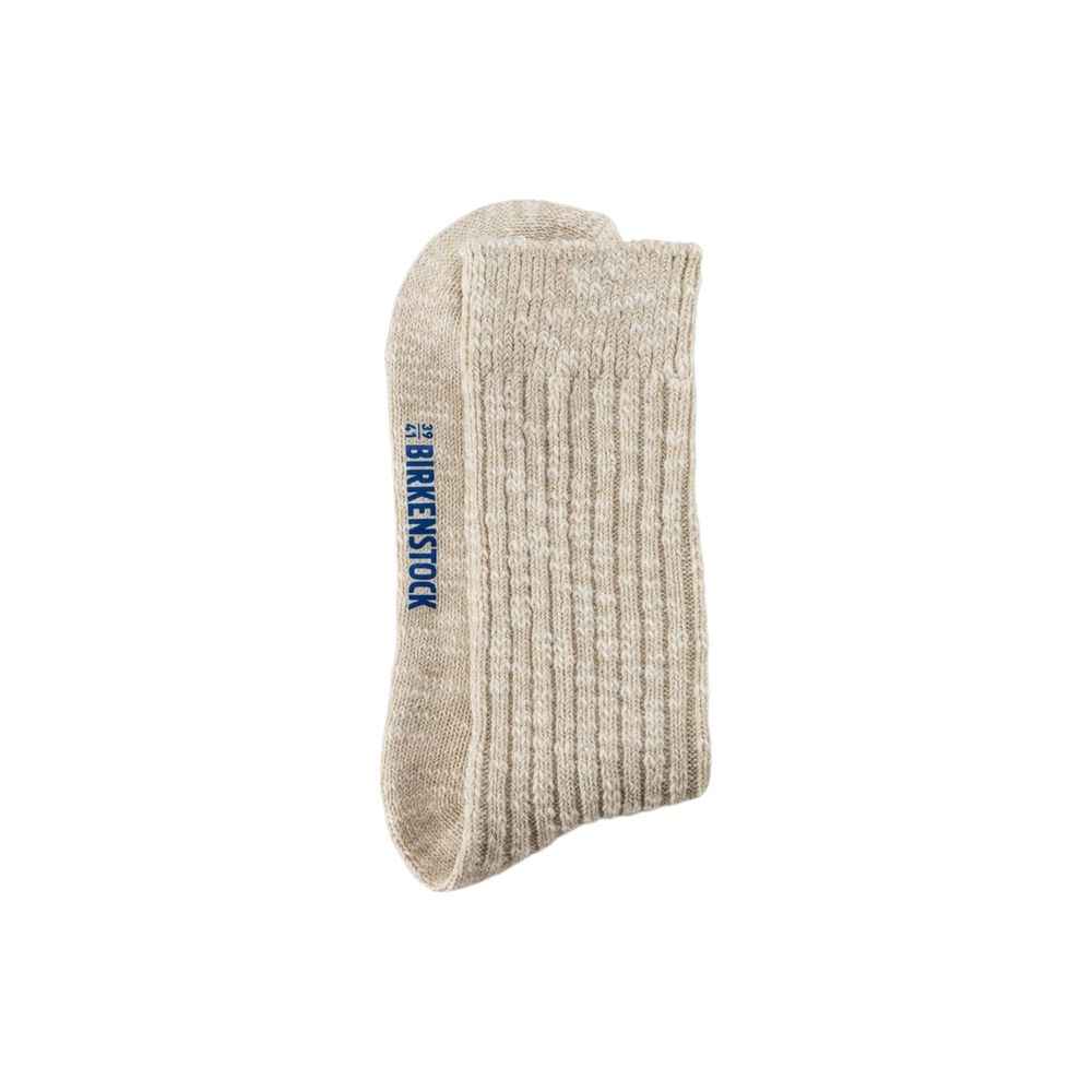 Birkenstock Beige Cotton Sock