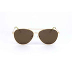 Polaroid Gold Metal Sunglasses