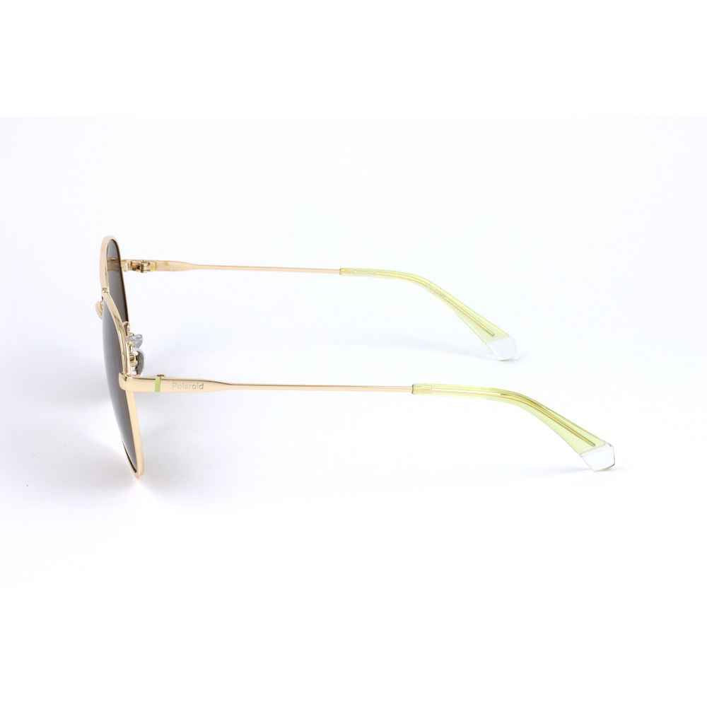 Polaroid Gold Metal Sunglasses