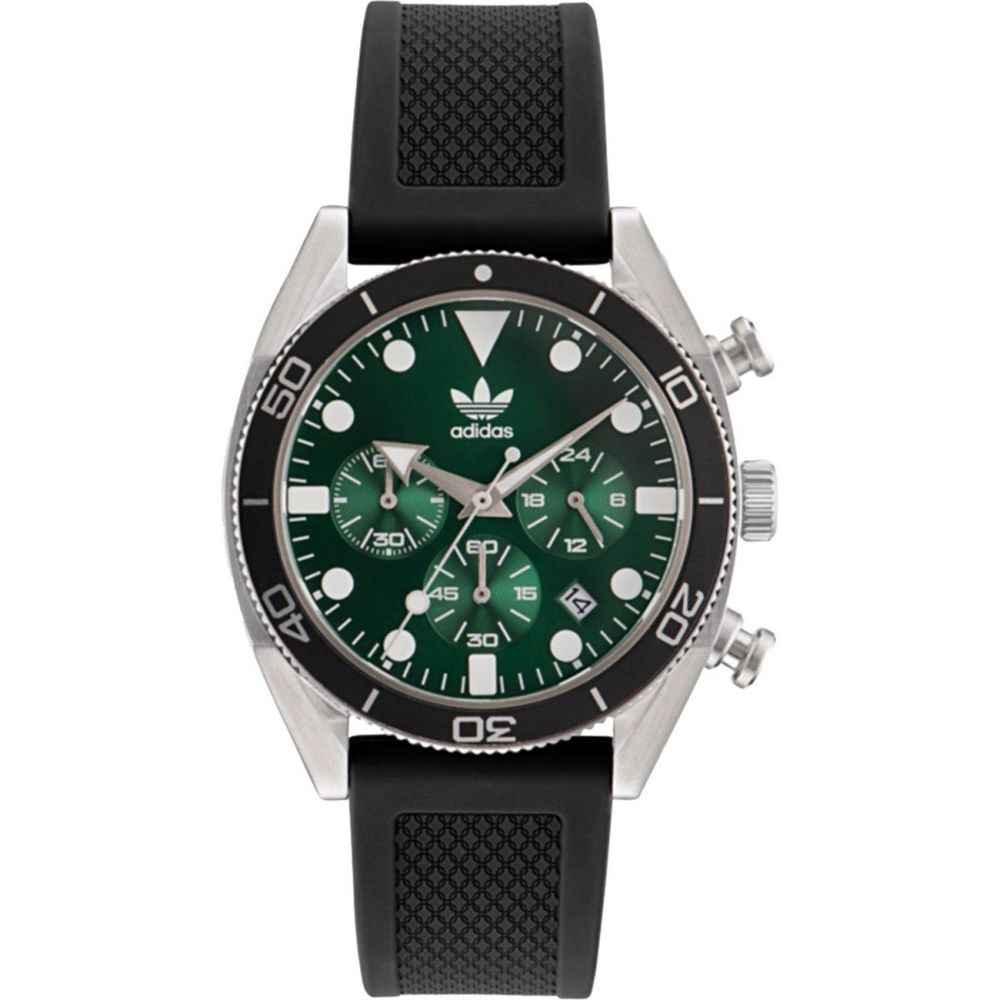 Adidas Black Synthetic Sport Watch