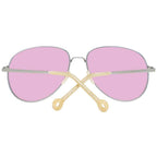 Hally&Son Gold Metal Sunglasses