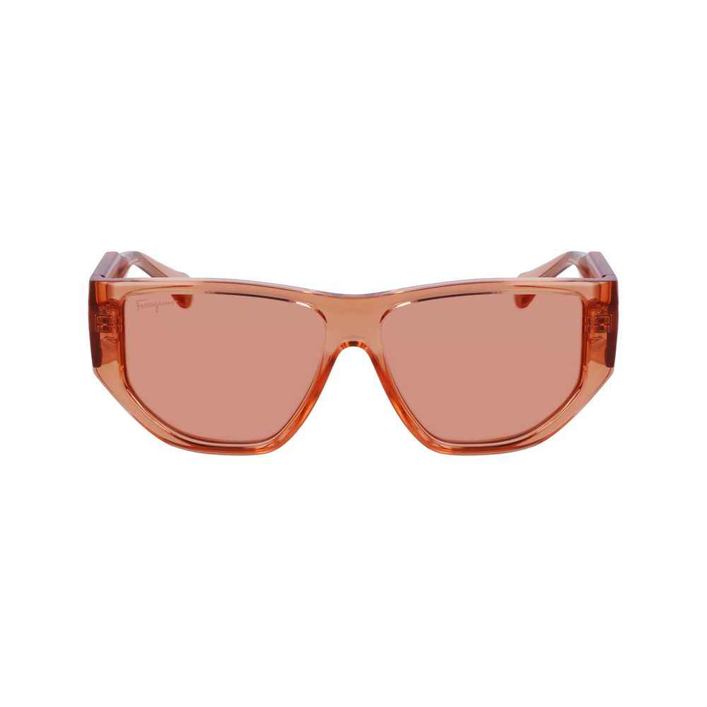 Ferragamo Orange Injected Sunglasses