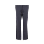 Lardini Chic Blue Linen Trousers