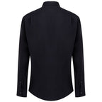 Dolce & Gabbana Navy Blue Cotton Dress Shirt