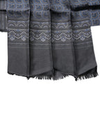 Dolce & Gabbana Dark Blue Fantasy Silk Neck Wrap Shawl Scarf