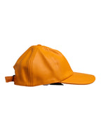 Dolce & Gabbana Orange Cotton 6 Panels Baseball Cap