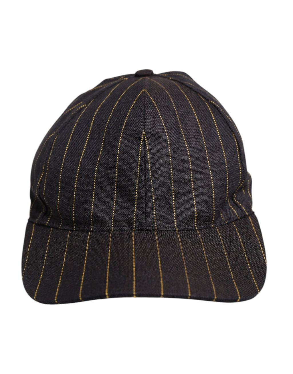 Dolce & Gabbana Brown Stripes Cotton 6 Panels Baseball Cap