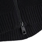 Dolce & Gabbana Black Wool Whole Head Wrap Balaclava Hat