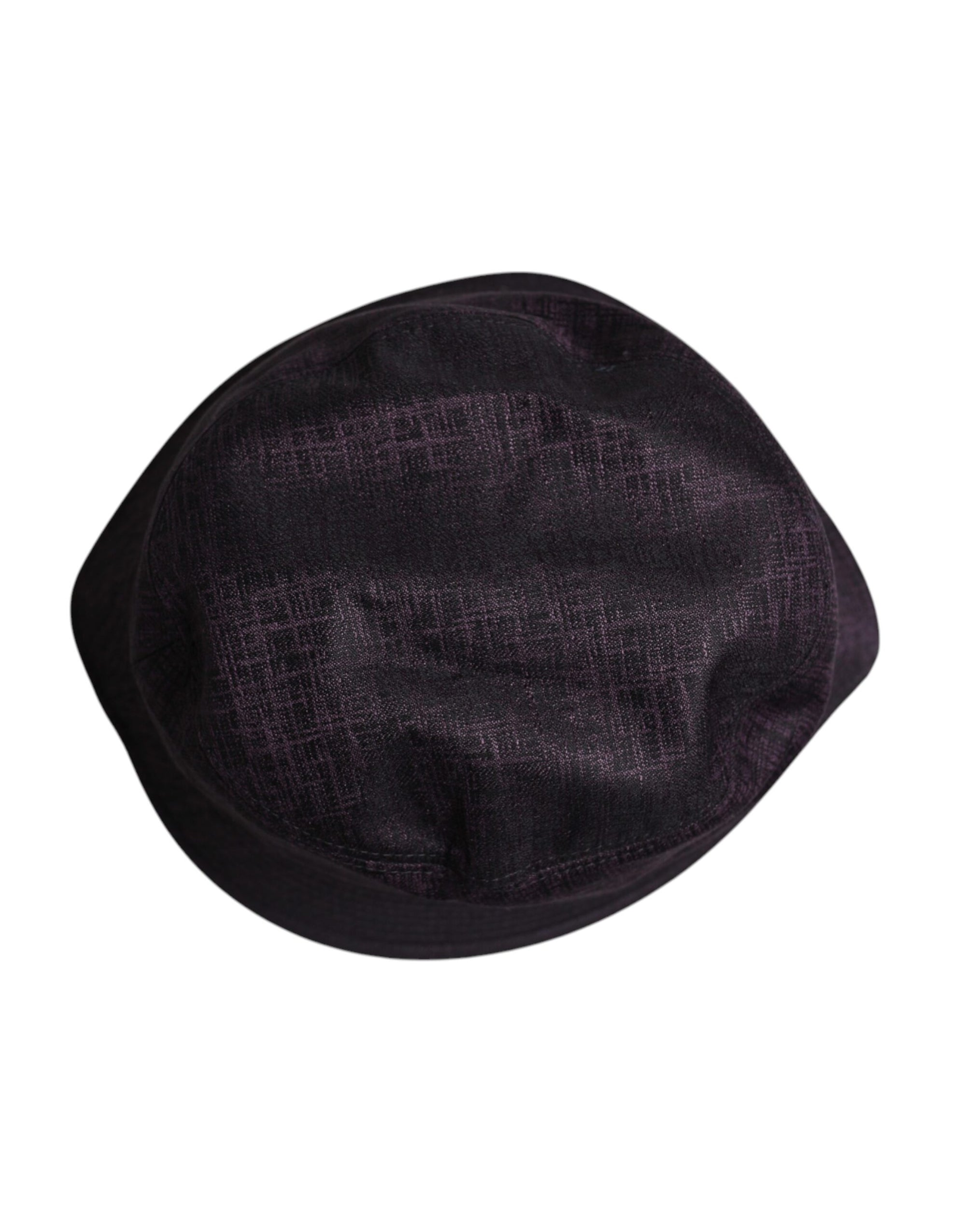 Dolce & Gabbana Black Wide Brim Nylon Bucket Hat