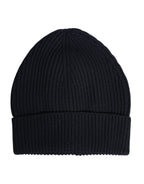 Dolce & Gabbana Black Cashmere Knitted Winter Beanie Hat
