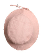 Dolce & Gabbana Pink Cotton Wide Brim Bucket Hat