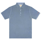 Tramarossa Light Blue Cotton Men Polo Shirt