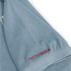 Tramarossa Light Blue Cotton Men Polo Shirt