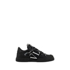Valentino Garavani Black Leather VL7N Sneakers