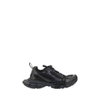 Balenciaga Black Rubber Athletic Sneakers