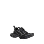 Balenciaga Black Rubber Athletic Sneakers