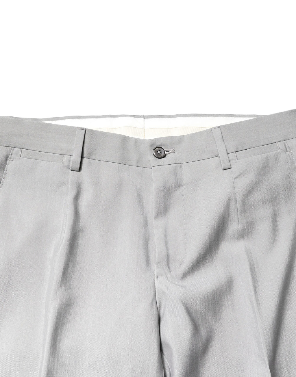 Dolce & Gabbana Light Gray Wool GOLD 2 Piece Formal Suit