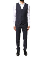 Dolce & Gabbana Black Fantasy MARTINI 3 Piece Formal Suit