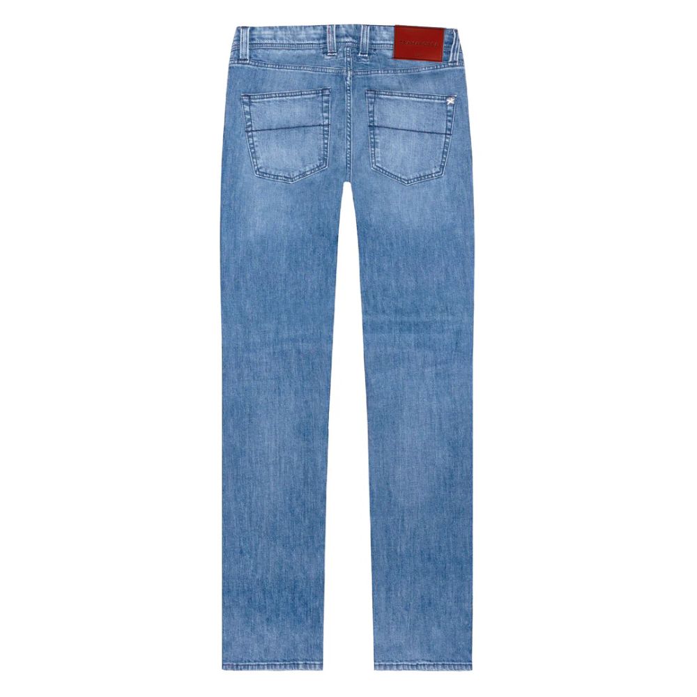 Tramarossa Blue Cotton Men Jeans