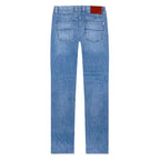 Tramarossa Blue Cotton Men Jeans
