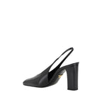 Prada Black Calf Leather Pumps
