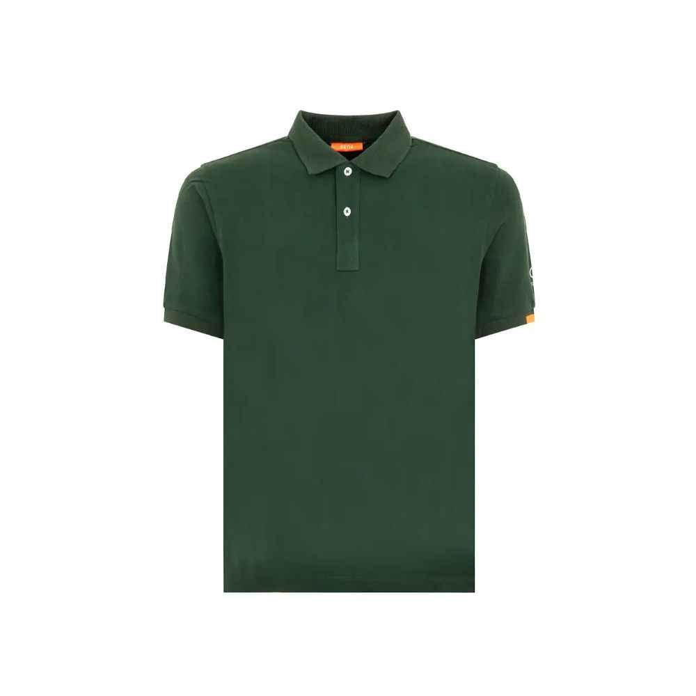 Suns Green Cotton Polo Shirt
