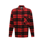 Diego Venturino Red Cotton Men Jacket