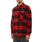 Diego Venturino Red Cotton Men Jacket