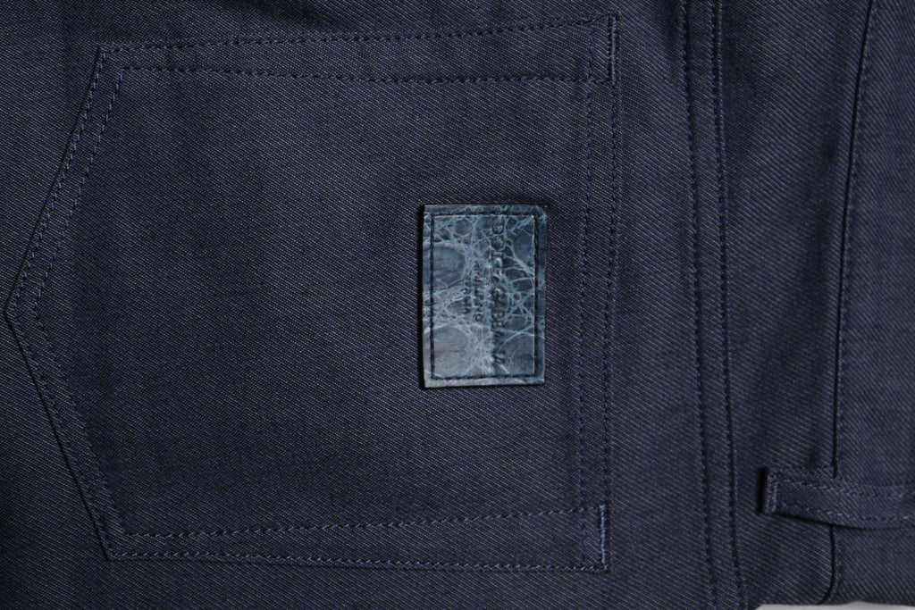 Dolce & Gabbana Dark Blue Cotton Stretch Skinny Denim Jeans