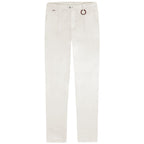 Tramarossa White Cotton Men Jeans