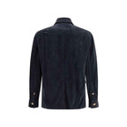 Brunello Cucinelli Suede leather shirt Jacket