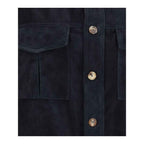 Brunello Cucinelli Suede leather shirt Jacket