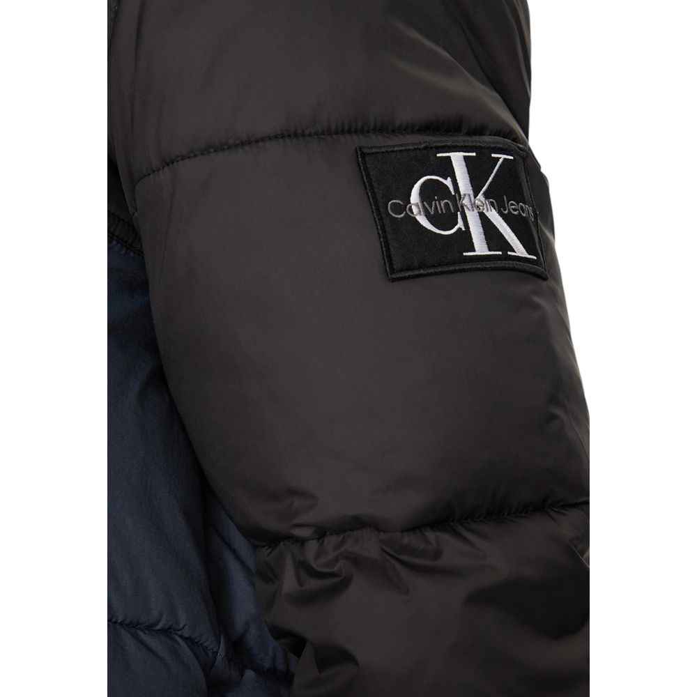 Calvin Klein Jeans Blue Recycled Polyamide Jackets & Coat