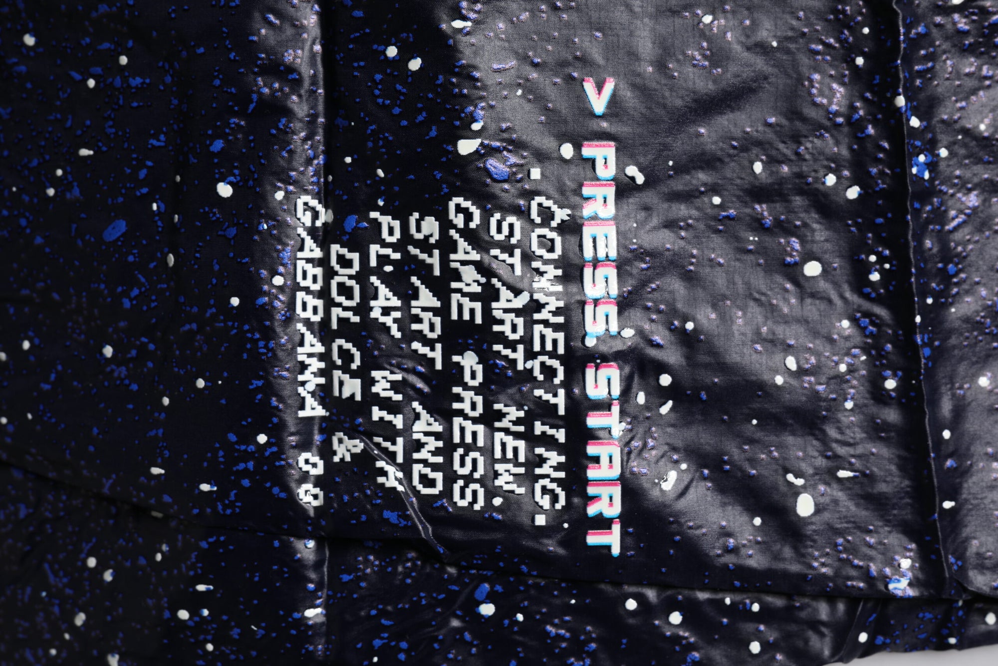 Dolce & Gabbana Dark Blue DG Game Print Cotton Jogger Pants