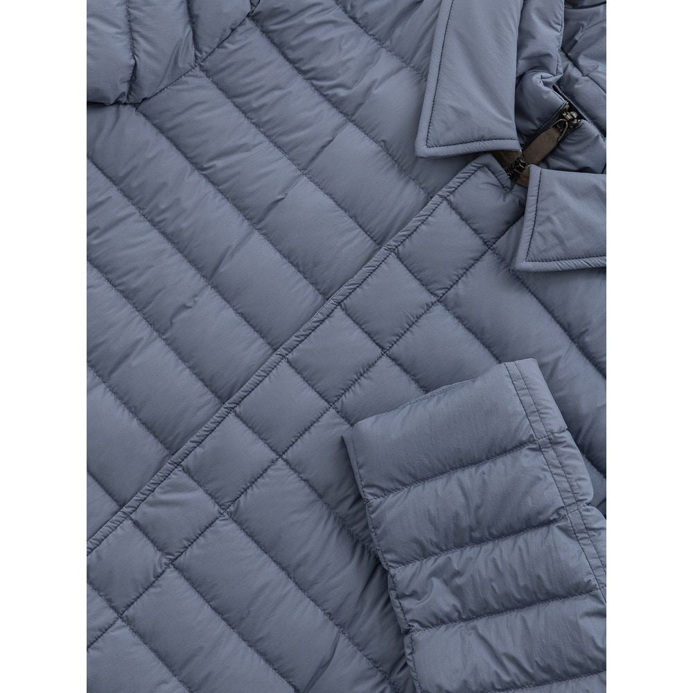 Herno Blue Polyester Jackets & Coat