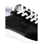 Axel Arigato Black And White Fabric And Leather Sneaker