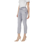 Street One Gray Cotton Slim Fit Jean