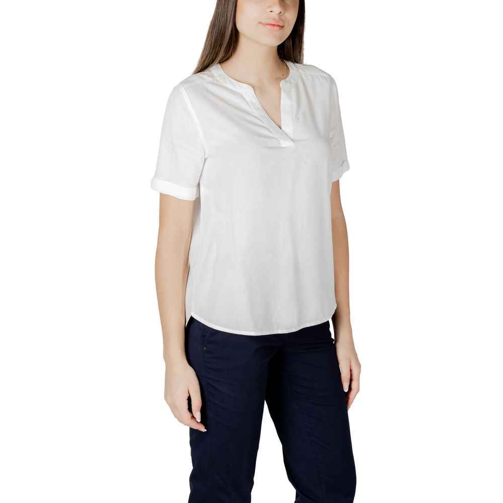 Street One White Viscose Blouse