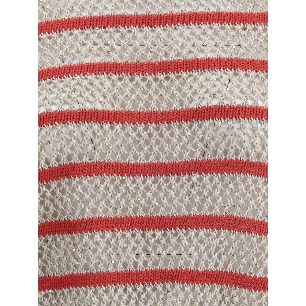 Brunello Cucinelli Sweater in perforated knit