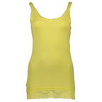 Silvian Heach Yellow Cotton Women Top