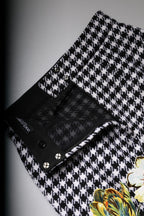 Dolce & Gabbana Multicolor Floral Print High Waist Pencil Cut Skirt