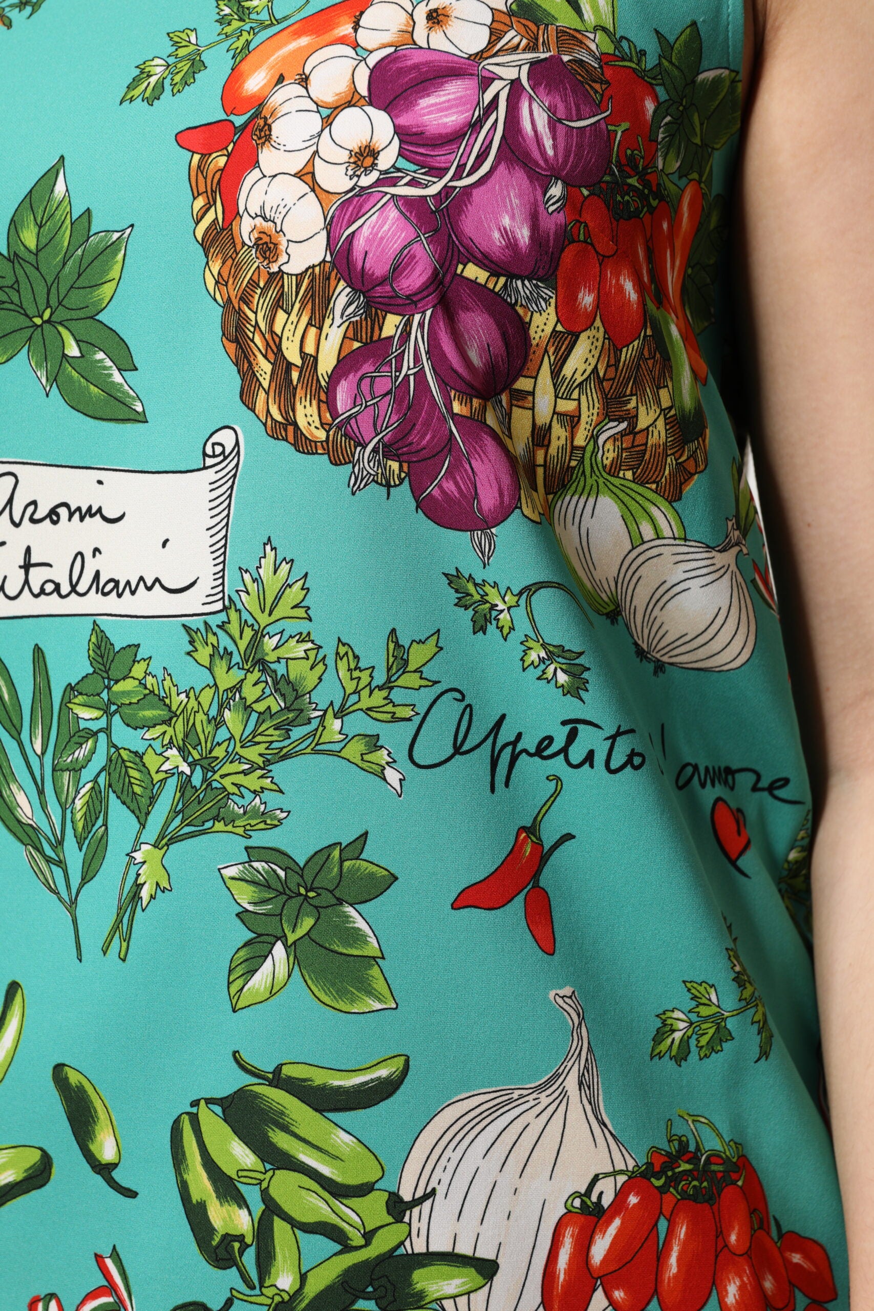 Dolce & Gabbana Multicolor Floral Silk Sleeveless Tank Top