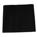 Dolce & Gabbana Black Cashmere Knitted Square Handkerchief Scarf