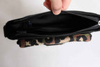 Dolce & Gabbana Multicolor Leopard Jacquard Crossbody Bag