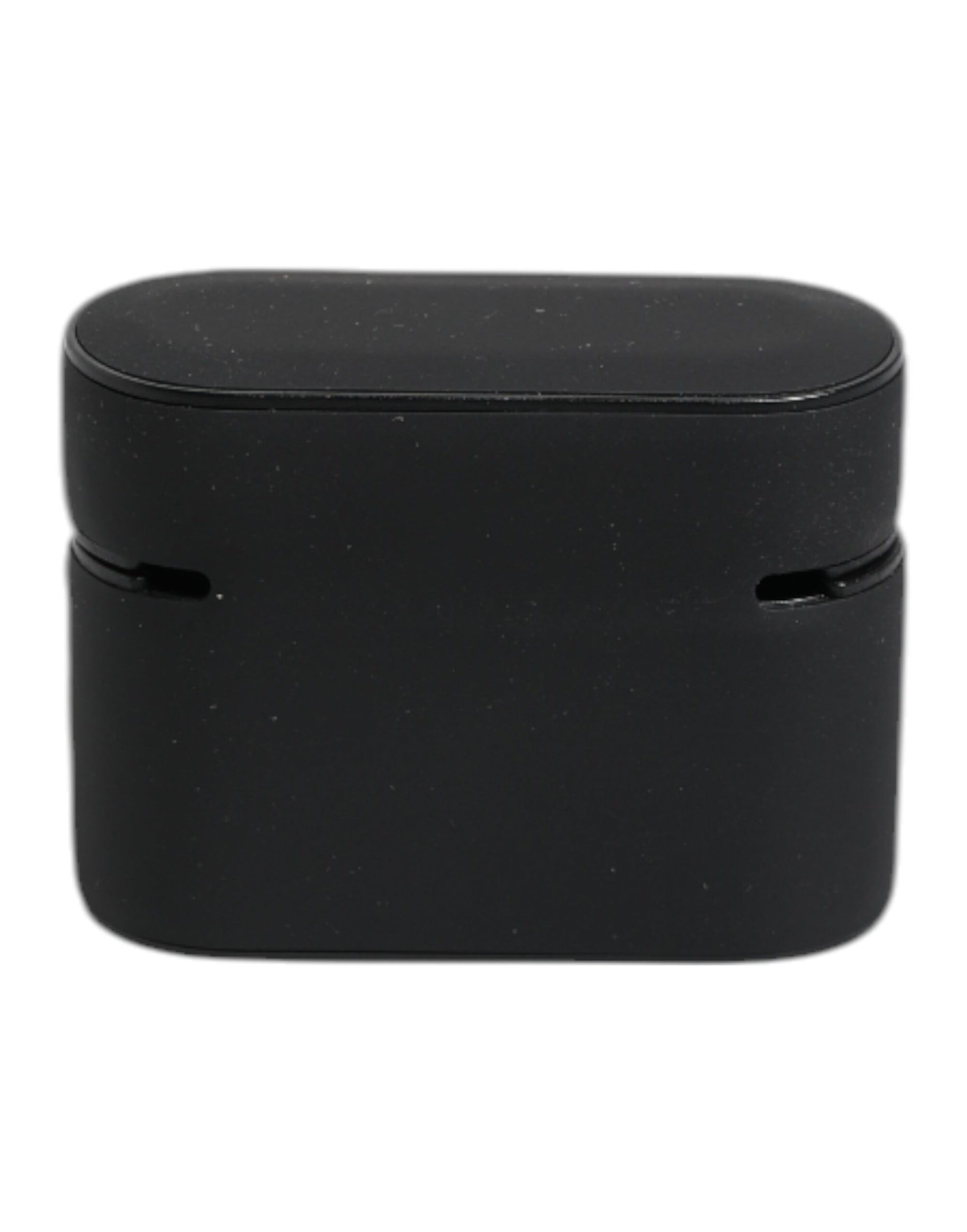 Dolce & Gabbana Black Yellow Silicone Embossed Logo Airpods Case