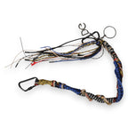 Dolce & Gabbana Multicolor Braided Rope Logo Bag Shoulder Strap