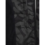 Dolce & Gabbana Black Polyester Shell Jacket