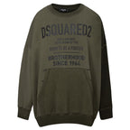 Dsquared² Green Cotton Sweatshirt